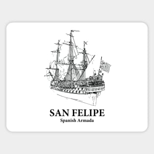 San Felipe Spanish Armada Magnet